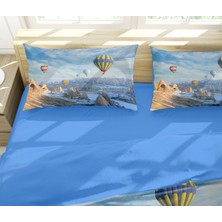 Erays Home Kapadokya 3D Çift Kişilik Nevresim Takımı K