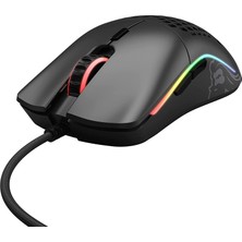 Glorious Model O- Kablolu Mat Siyah Orta/Küçük El RGB Oyuncu Mouse GOM-BLACK