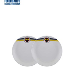 Neva N3430 Fenerbahçe Lisanslı Arma Logo 2'li Pasta Tabağı Fb ZC148TDS02