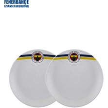 Neva N3428 Fenerbahçe Lisanslı Arma Logo 2'li Servis Tabağı Fb ZC148TDS01