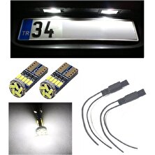 Eraks Car Accesories Fıat Egea LED Plaka Ampulü T10 15 LED ve Arıza Kesici