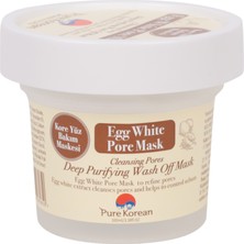 Pure Korean Egg Pore Wash-Off Mask