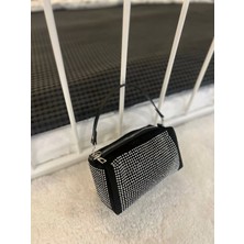 Zeyzey Butik Taşlı Silindir Klasik Çanta