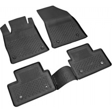 Sahler Renault Clio 5 2020+ 4,5d Siyah Paspas Termo Kauçuk Malzeme ile Kaymaz Taban Özellikli