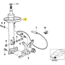 Bmw Depo Bmw E36 4 Silindir Ön Sol Amortisör | Bsg