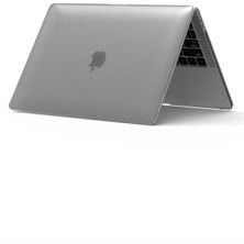 Miscase Macbook Air 13,6" A1932 Ultra Ince Şeffaf  Crystal Kapak