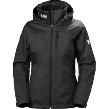 Helly Hansen Kadın Siyah Kapüşonlu Midlayer Mont Su Geçirmez Polyester Outdoor Kullanım XL