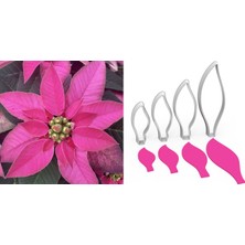 Butedo Atatürk Çiçeği Kesici Set 4’lü – 7cm