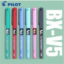 Pilot V5 Iğne Uçlu Roller Kalem 6 Renk Seçenekli