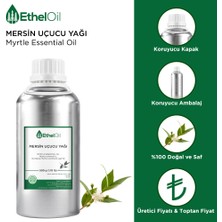 Etheloil Mersin Uçucu Yağı - Etheloil - 500 gr - %100 Saf ve Doğal Uçucu Yağ - Üretici Firma, Yüksek Kalite, Toptan Satış - Myrtle Essential Oil - Myrtus Communisl.