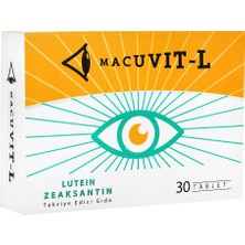 Pharmaser Macuvıt-L Lutein Zeaksantin Içeren Takviye Edici Gıda