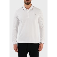 Paul & Shark Organik Pamuklu Regular Fit Düğmeli Polo Sweat Erkek Sweat 12311726 010