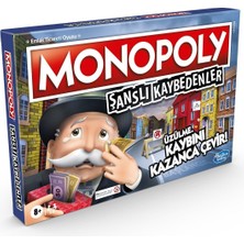 Monopoly E9972 Monopoly Şanslı Kaybedenler / +8 Yaş