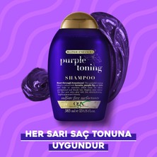 OGX Purple Toning Sülfatsız Turunculaşma Karşıtı Mor Şampuan 385 ml