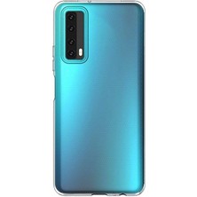 Smody Huawei P Smart 2021 Kılıf Lüx Şeffaf Silikon - Şeffaf