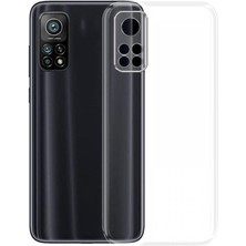Smody  Xiaomi Mi 10T Kılıf Lüx Şeffaf Silikon - Şeffaf