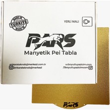 310X310 mm Pars Gold Pei Kaplı Özel Yay Çeliği Tabla Mıknatıssız