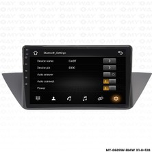Myway Bmw X1 Android Multimedya Carplay Navigasyon Ekran - 8gb RAM+128 GB HDD - Myway