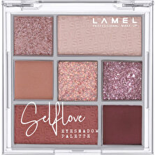 Lamel Selflove Eyeshadow Göz Farı Paleti Mat,parlak ve Sedefli Tonlar No 401