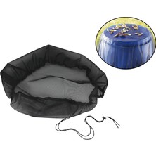 Easra Drawstring Ile Örgü Örtüsü Saçakların Altındaki Yağmur Fıçılarını Önleyin  (Yurt Dışından)