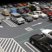 Reklambalaj 1:64 Ölçek Metal Araçlar Için Otopark Zemini (55X80CM)