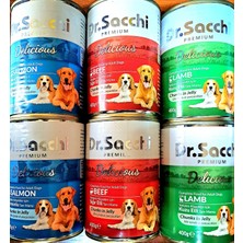 Dr Sacchi Premium Köpek Konservesi 400 gr x 6