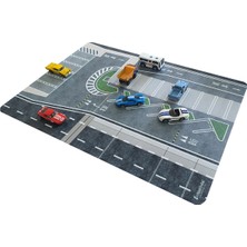 Reklambalaj 1:64 Ölçek Metal Araçlar Için Otopark Zemini (40X55CM)
