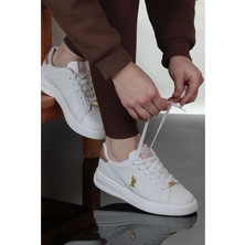 U.S. Polo Assn. Ex Rahat Taban Cilt Kadın Sneaker Ayakkabı