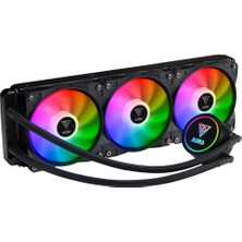 Gamdıas Aura GL360, 360MM, Rgb, 3 Fanlı, Cpu Sıvı Soğutma