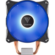 Gamdıas Boreas E1-410, Blue Lights, 120MM Cpu  Kule Tipi Hava Soğutma (Amd ve Intel Tüm Işlemciler ile Uyumlu)