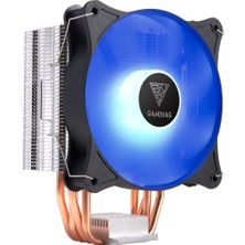 Gamdıas Boreas E1-410, Blue Lights, 120MM Cpu  Kule Tipi Hava Soğutma (Amd ve Intel Tüm Işlemciler ile Uyumlu)