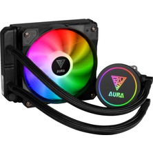 Gamdıas Aura GL120, 120MM, Rgb, 1 Fanlı, Cpu Sıvı Soğutma