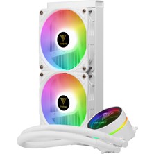 Gamdıas Chıone M3-240W, 240MM, Argb, 2 Fanlı, White Edition, Cpu Sıvı Soğutma