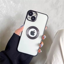 Wascase iPhone 14 Lens Koruyuculu Lazer Şeffaf Silikon Kılıfı