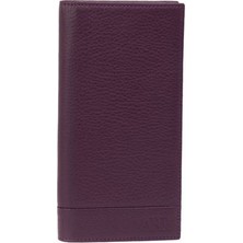Bilik Deri  Mor Rölax Deri Unisex Portföy & Clutch Çanta AR05 700-R