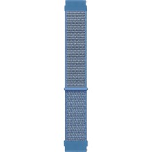 Microsonic Haylou Rs4 Plus Hasırlı Kordon Woven Sport Loop Mavi
