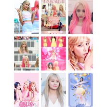 Aoa Cream  Fotokart 9 Adet Kesilmiş  8*6 cm Pvc Kaplı Süper Hd Kaliteli Baskılı Fotokart