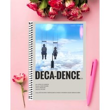 Deca Dence Anime Telli Spiralli Defter A5 Boyutu 15*21 cm Çizgisiz