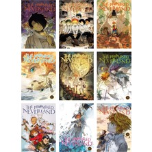 The Promised Neverland Fotokart 9 Adet Kesilmiş  8*6 cm Pvc Kaplı Süper Hd Kaliteli Baskılı