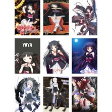 Machine Doll Wa Kizutsukanai Fotokart 9 Adet Kesilmiş  8*6 cm Pvc Kaplı Süper Hd Kaliteli
