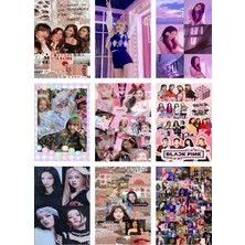 Blackpink Fotokart  Yeni Model 9 Adet Kesilmiş  8*6 cm Pvc Kaplı Süper Hd Kaliteli Baskılı Fotokart