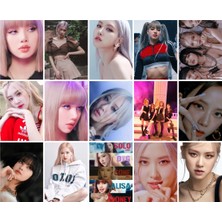 Blackpink Fotokart 15 Adet Kesilmiş  6*5 cm Pvc Kaplı Süper Hd Kaliteli Baskılı Fotokart