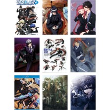 Arcana Famiglia Fotokart 9 Adet Kesilmiş  8*6 cm Pvc Kaplı Süper Hd Kaliteli Baskılı Fotokart