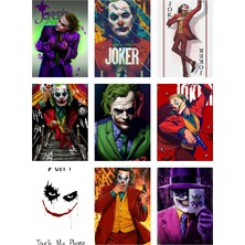 Joker Fotokart 9 Adet Kesilmiş  8*6 cm Pvc Kaplı Süper Hd Kaliteli Baskılı Fotokart