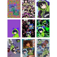 Miya Chinen Sk8 The Infinity Fotokart 9 Adet Kesilmiş  8*6 cm Pvc Kaplı Süper Hd Kaliteli