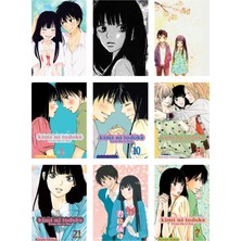 Kimi No Todoke Fotokart 9 Adet Kesilmiş  8*6 cm Pvc Kaplı Süper Hd Kaliteli Baskılı Fotokart