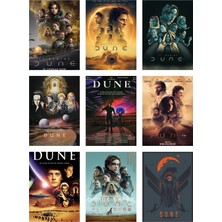 Dune Fotokart 9 Adet Kesilmiş  8*6 cm Pvc Kaplı Süper Hd Kaliteli Baskılı Fotokart