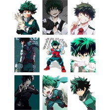 Deku Fotokart 9 Adet Kesilmiş  8*6 cm Pvc Kaplı Süper Hd Kaliteli Baskılı Fotokart