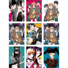Fukumenkei Noise Fotokart 9 Adet Kesilmiş  8*6 cm Pvc Kaplı Süper Hd Kaliteli Baskılı Fotokart