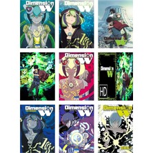 Dimension W Fotokart 9 Adet Kesilmiş  8*6 cm Pvc Kaplı Süper Hd Kaliteli Baskılı Fotokart